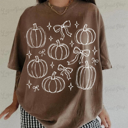 SIMPLE PUMPKINS & BOWS (SHOPPE DROP)