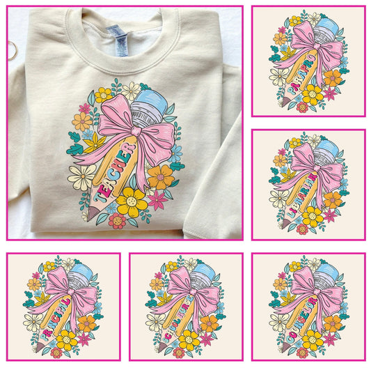 FLORAL SCHOOL STAFF (SHOPPE SAMPLE)