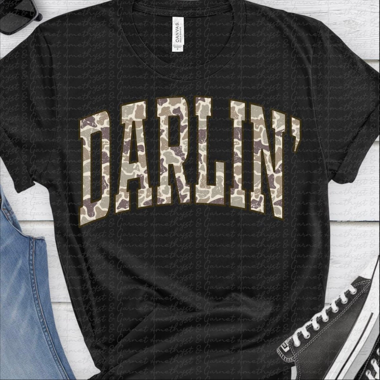 CAMO DARLIN’ (SHOPPE SAMPLE)