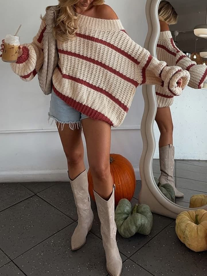 THE FIRESIDE KNIT SWEATER (PREORDER 8/8)