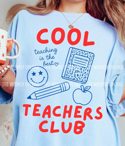 COOL TEACHERS CLUB (BACK TO SCHOOL SHOPPE DROP)