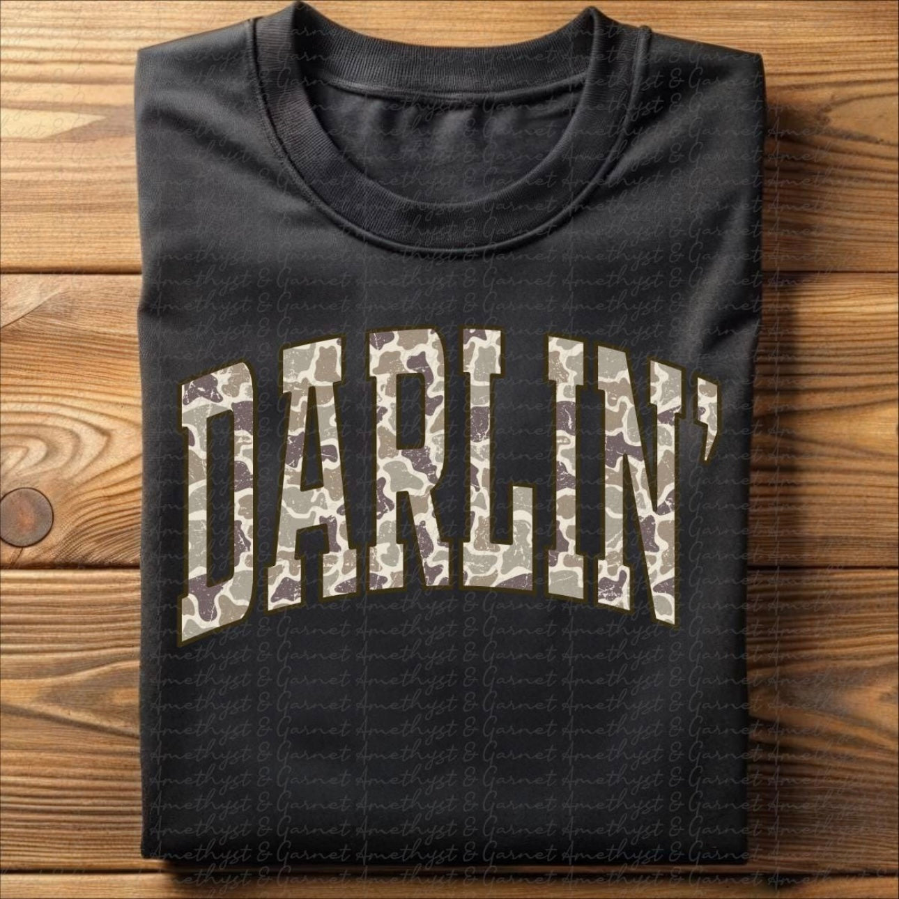 CAMO DARLIN’ (SHOPPE SAMPLE)