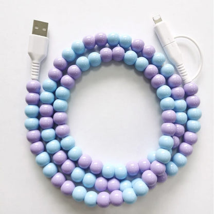 BEADED PHONE CHARGERS (PREORDER 7/4)