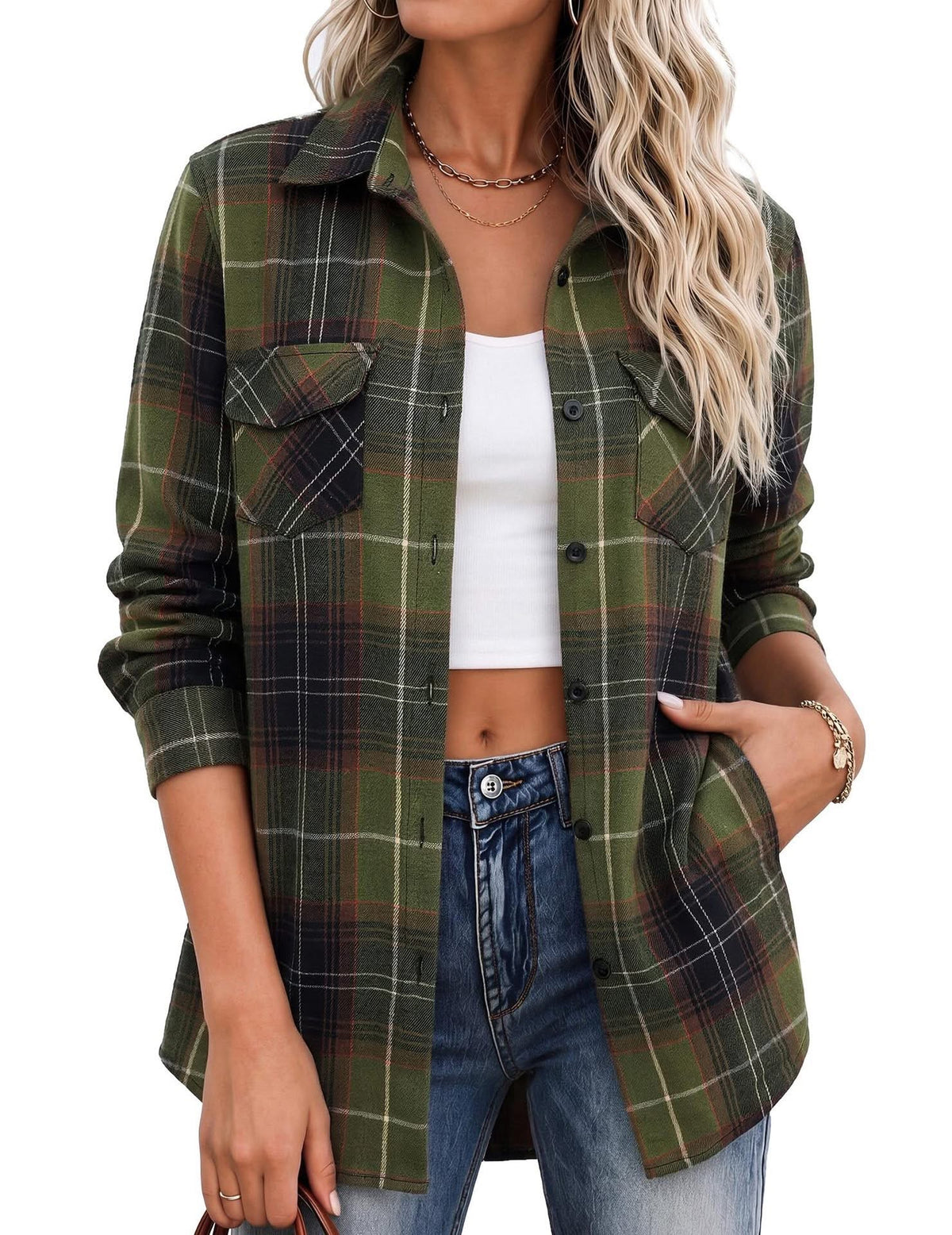THE BRIELLE PLAID SHACKET (PREORDER 9/26)