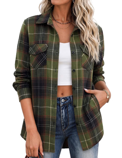 THE BRIELLE PLAID SHACKET (PREORDER 9/26)