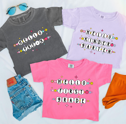 HELLO GRADE FRIENDSHIP BRACELETS (1st - 5th)