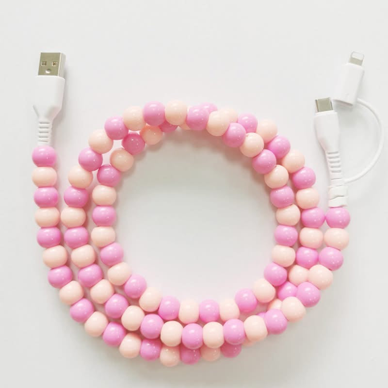 BEADED PHONE CHARGERS (PREORDER 7/4)