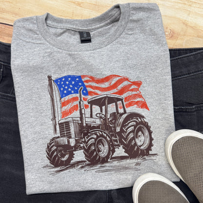 FLAG + TRACTOR