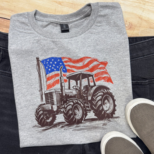 FLAG + TRACTOR