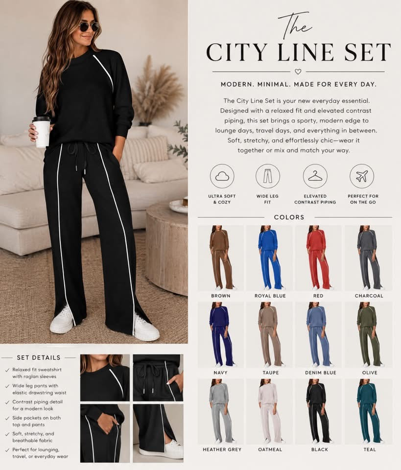 THE CITY LINE SET (PREORDER 9/12)