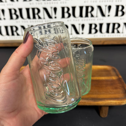 COLA GLASSES {THRIFTY FLAMES}