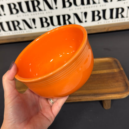 BIG ORANGE BOWL {THRIFTY FLAMES}