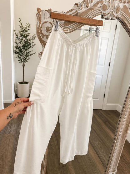 WIDE LEG LOUNGE PANTS (PREORDER 7/4)