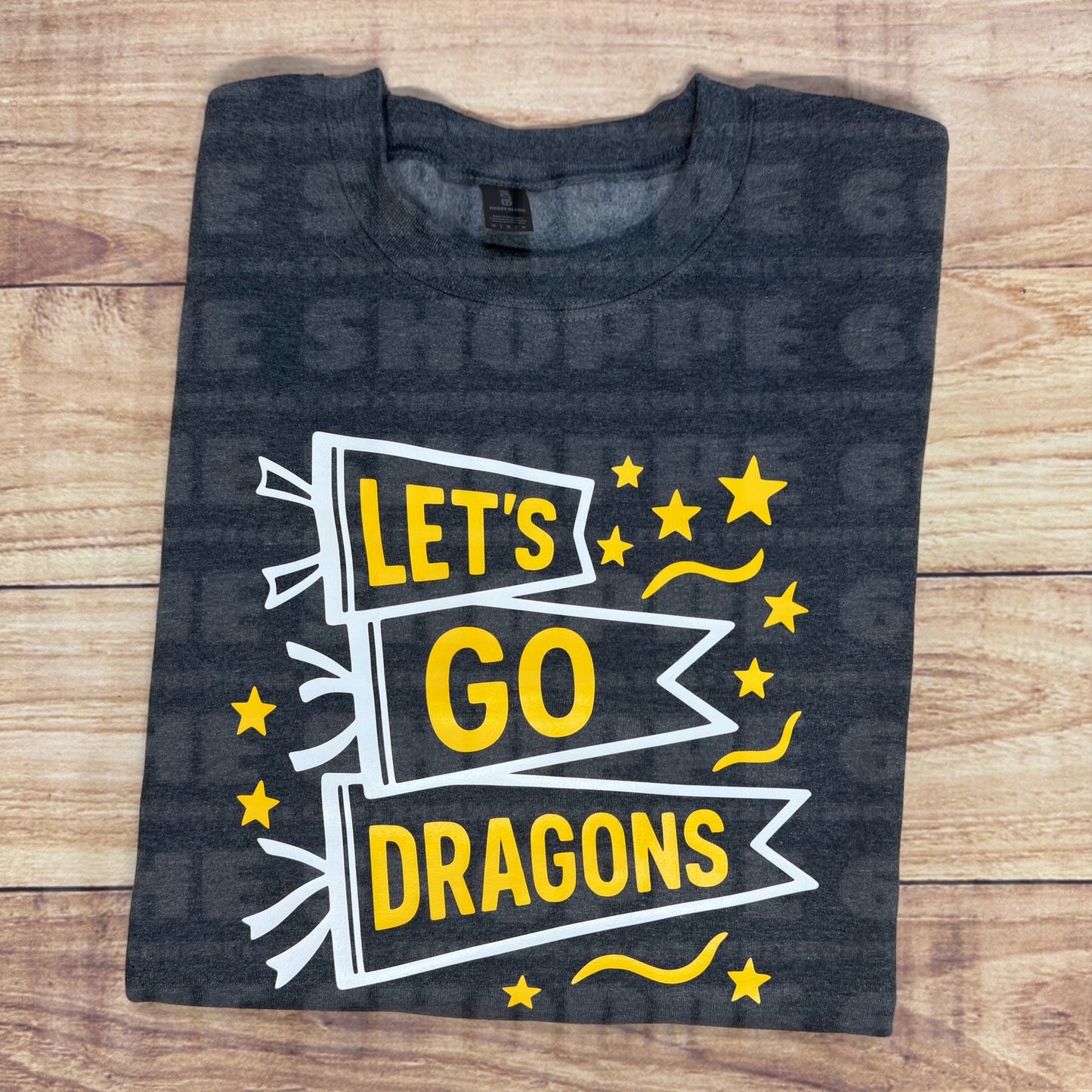 LET’S GO DRAGONS PENNANTS