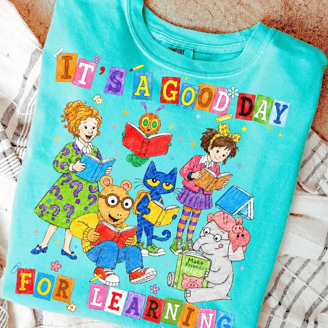 IT’S A GOOD DAY FOR LEARNING (BACK TO SCHOOL SHOPPE DROP)