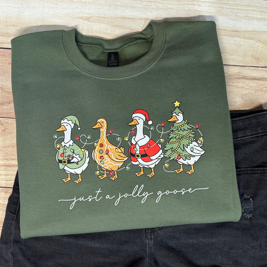 JUST A JOLLY GOOSE