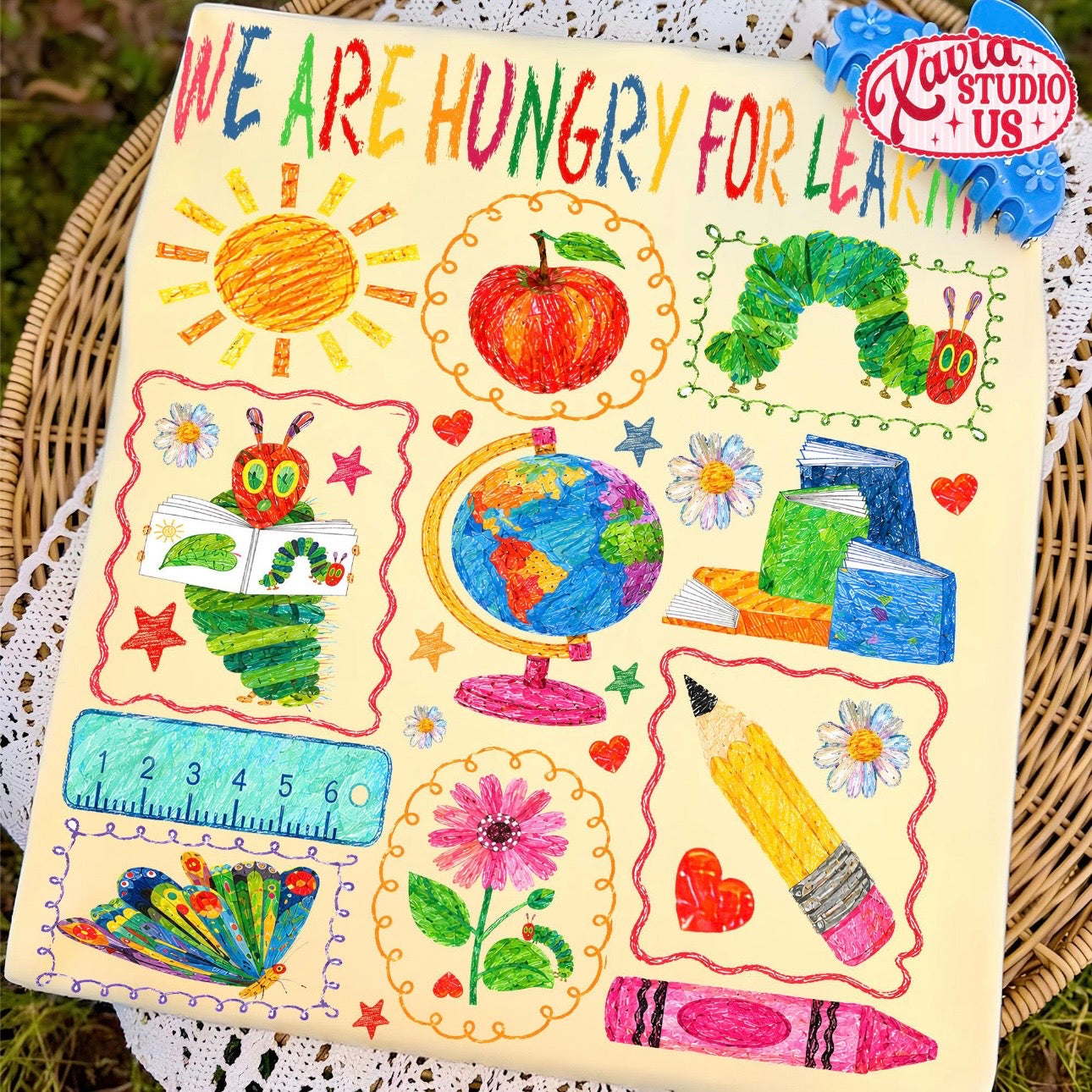 WE ARE HUNGRY FOR LEARNING (BACK TO SCHOOL SHOPPE DROP)