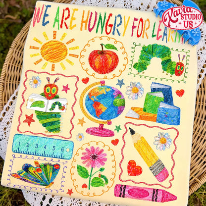 WE ARE HUNGRY FOR LEARNING (BACK TO SCHOOL SHOPPE DROP)
