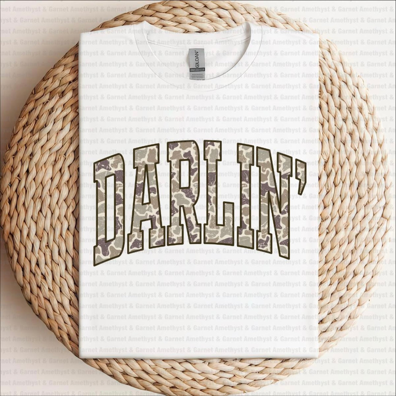 CAMO DARLIN’ (SHOPPE SAMPLE)