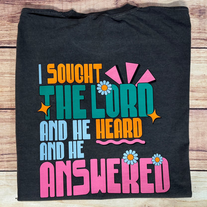I SOUGHT THE LORD