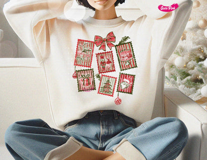 VINTAGE CHRISTMAS STAMPS (SHOPPE SAMPLE)