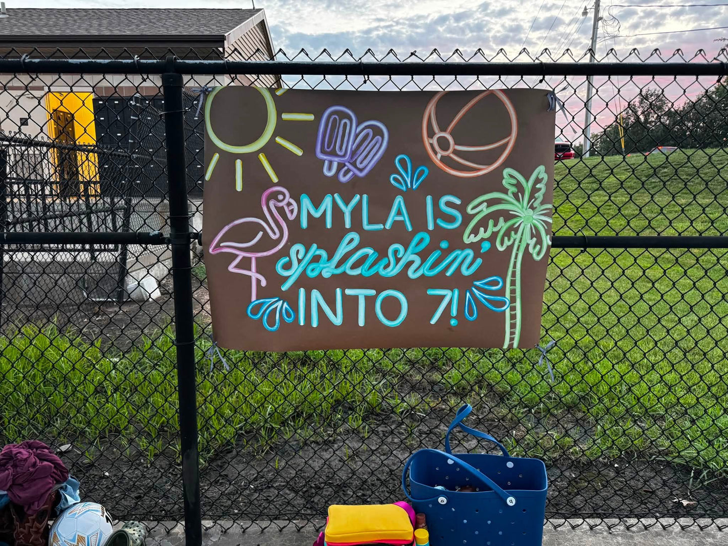 MYLA IS SPLASHIN’ INTO 7! ☀️