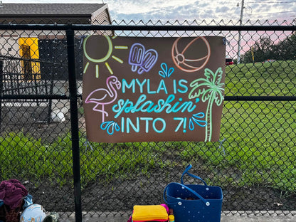 MYLA IS SPLASHIN’ INTO 7! ☀️