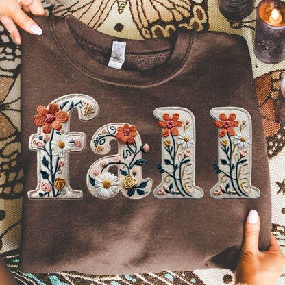 FAUX EMBROIDERED FALL (SHOPPE SAMPLE)