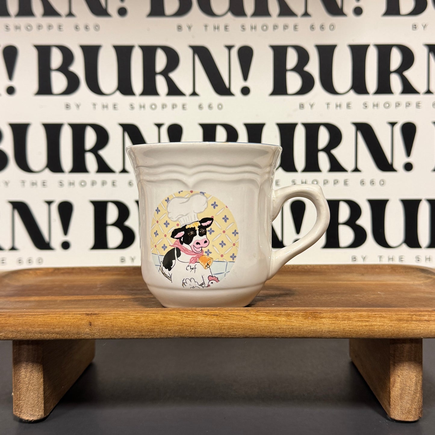 THE COW CHEF {THRIFTY FLAMES}