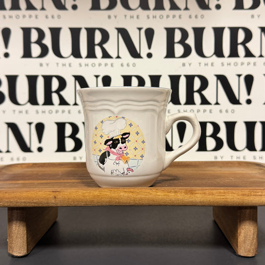 THE COW CHEF {THRIFTY FLAMES}