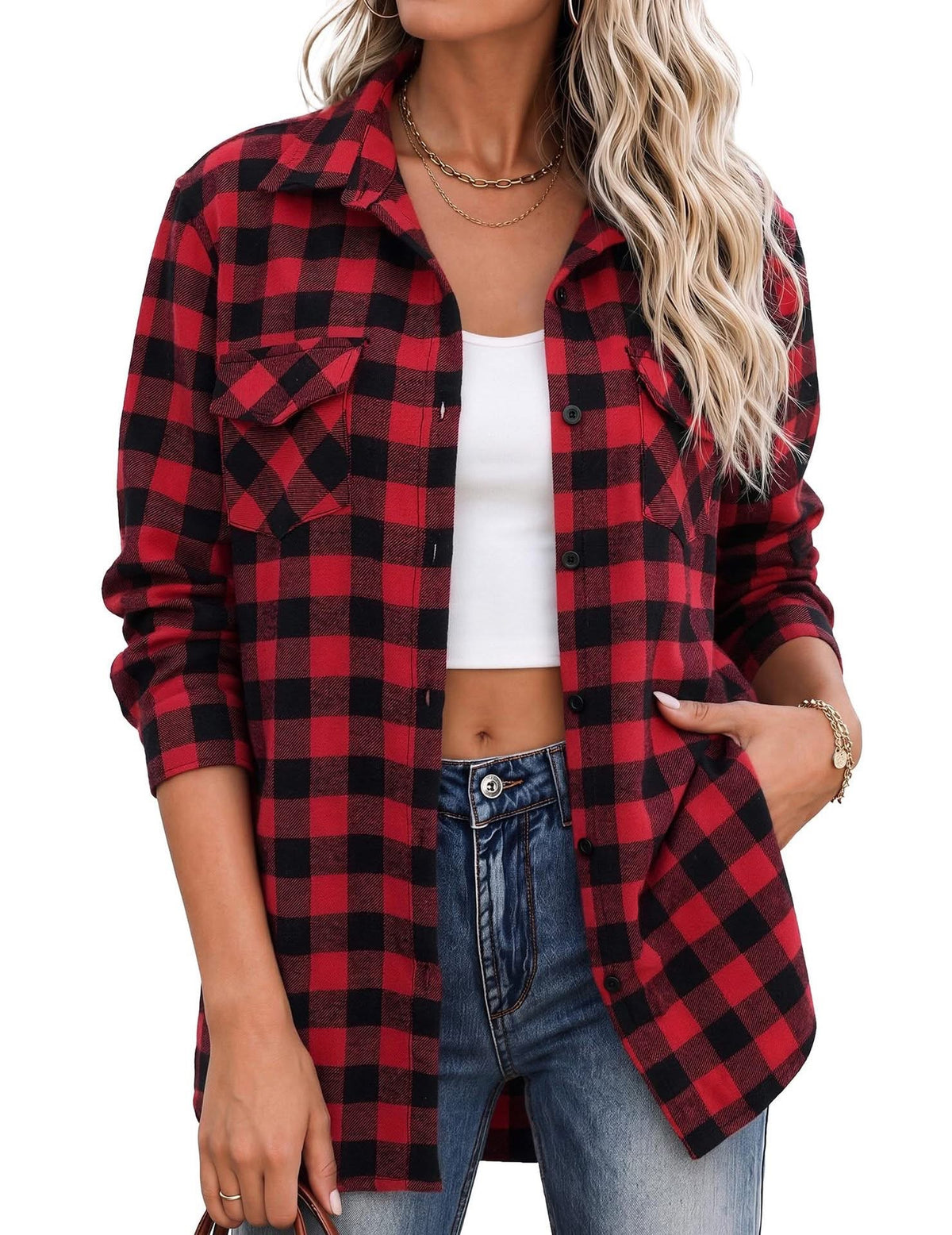 THE BRIELLE PLAID SHACKET (PREORDER 9/26)