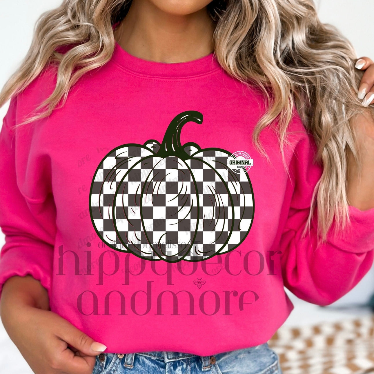 CHECKERED PUMPKIN (SHOPPE SAMPLE)
