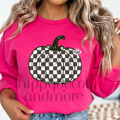 CHECKERED PUMPKIN (SHOPPE SAMPLE)