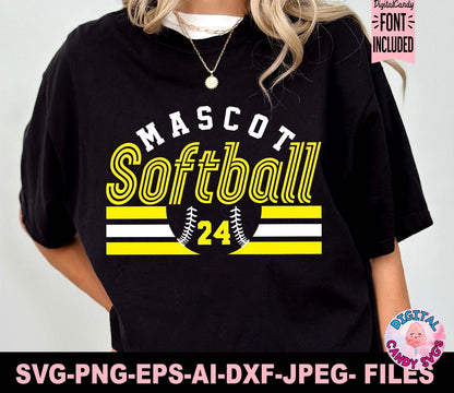 CUSTOM SOFTBALL (SHOPPE SAMPLE)