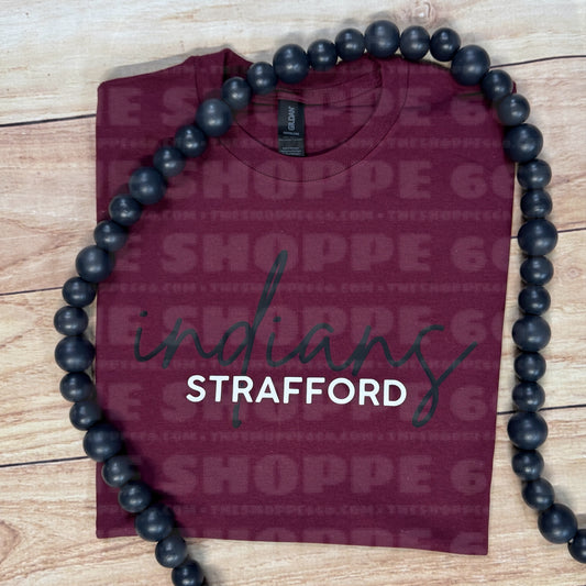 STRAFFORD INDIANS {SCRIPT}