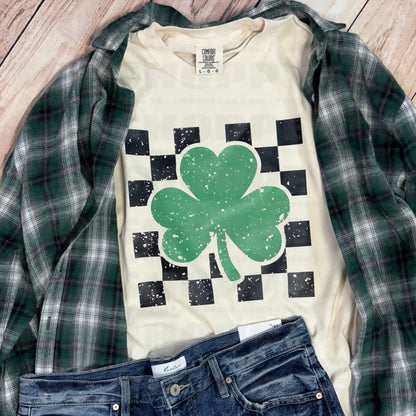 SHAMROCK + CHECKERS