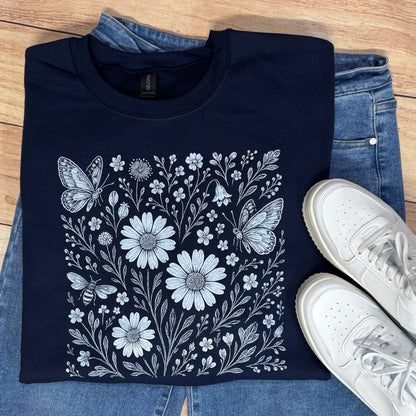 FLOWERS + BUTTERFLIES