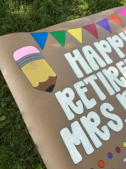 HAPPY RETIREMENT MRS. RUCKER ✏️