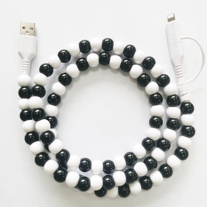 BEADED PHONE CHARGERS (PREORDER 7/4)