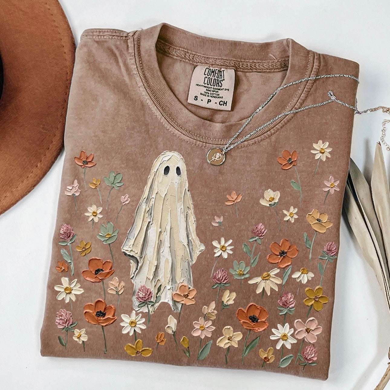 PAINTED GHOST + FLOWERS (SHOPPE SCORE)