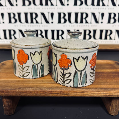 FUNKY FLOWERS {THRIFTY FLAMES}