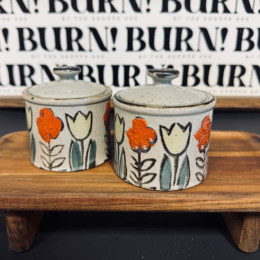 FUNKY FLOWERS {THRIFTY FLAMES}