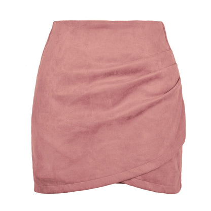 THE SABLE RIDGE SUEDE SKIRT (PREORDER 8/15)