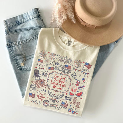 LAND OF THE FREE COLLAGE (SHOPPE SCORE)