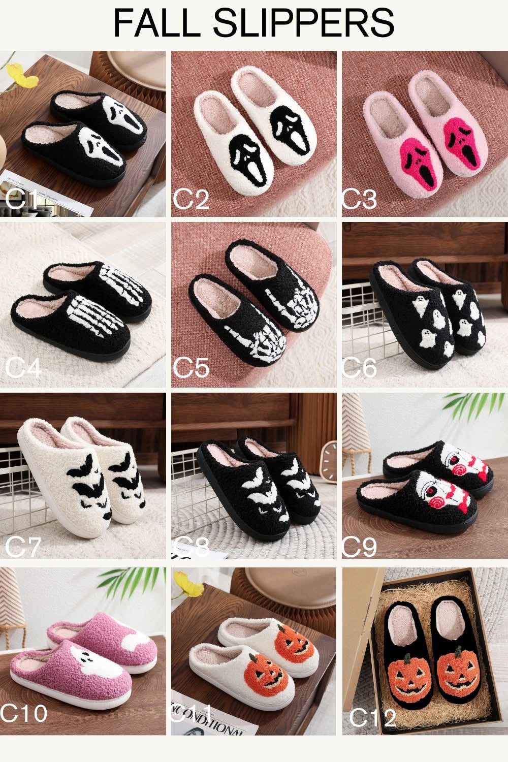 THE HAUNTED HOLLOW SLIPPERS (PREORDER 8/15)