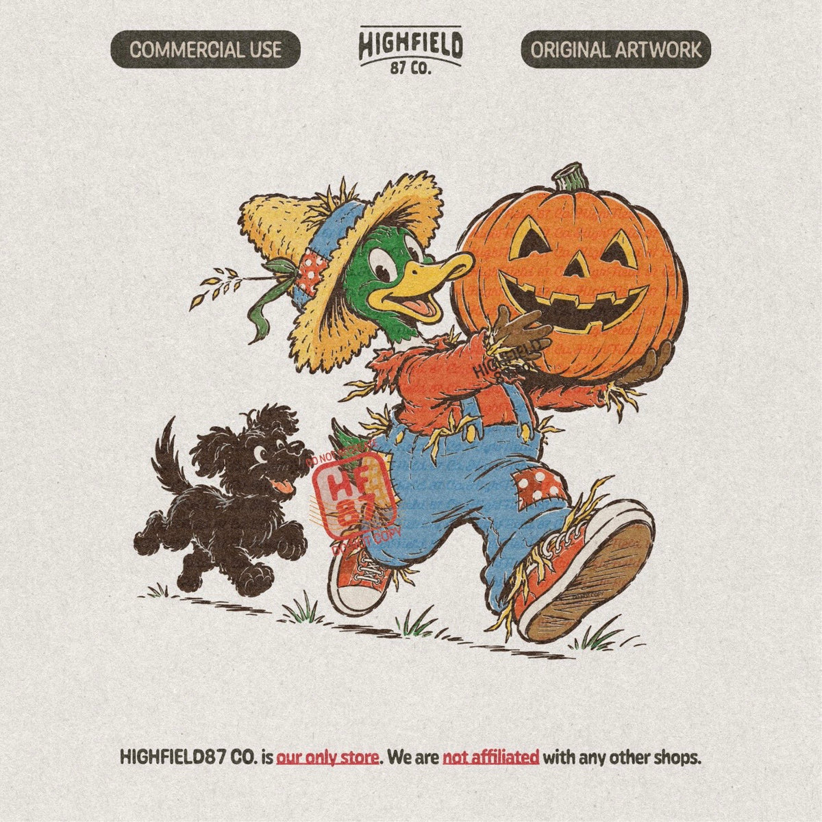 DUCKY + JACK-O-LANTERN (SHOPPE DROP)