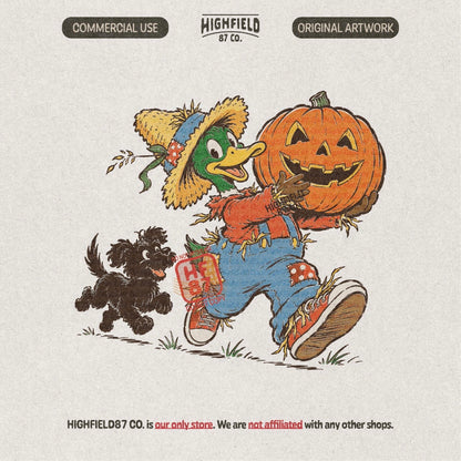 DUCKY + JACK-O-LANTERN (SHOPPE DROP)