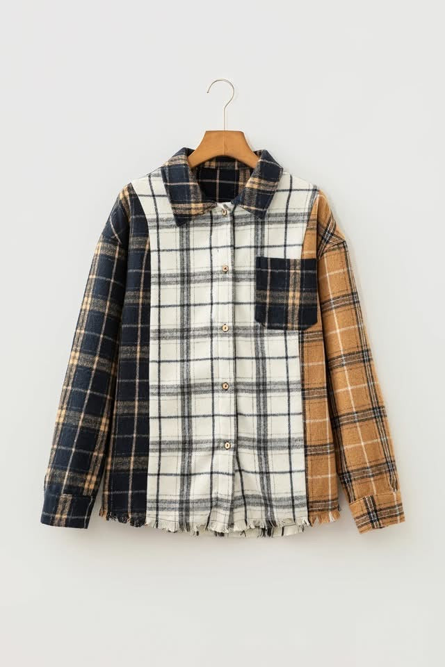 THE HAISLEY PLAID TOP (PREORDER 8/8)