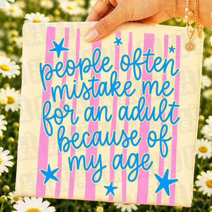 BECAUSE OF MY AGE (SHOPPE SCORE)