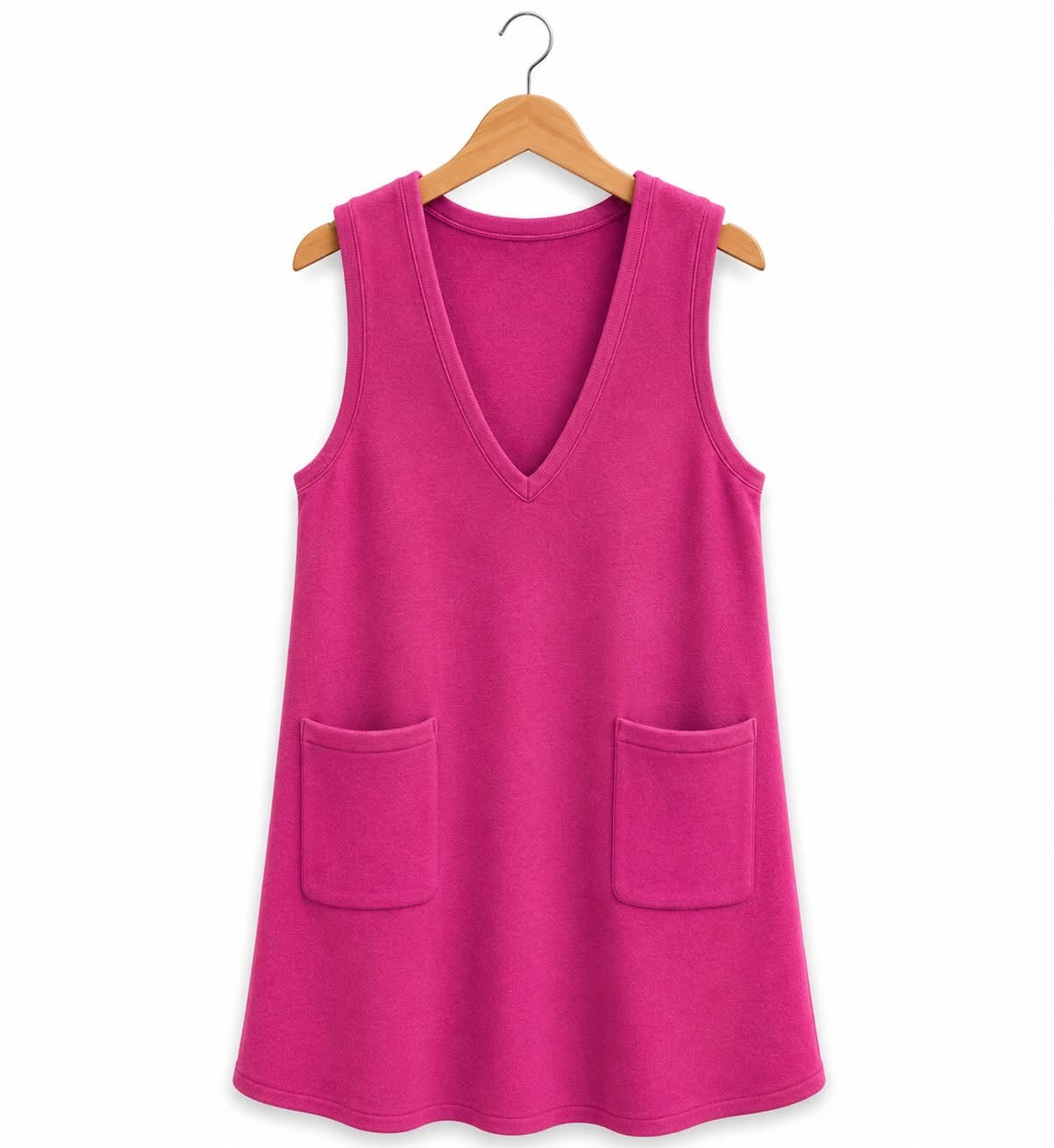 THE SWEATER KNIT PINAFORE DRESS (PREORDER 9/12)